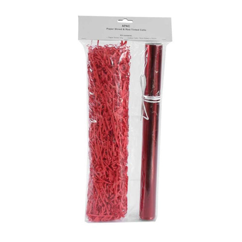 Red Shred/Cello Hamper Kit Red Shred/Cello Hamper Kit