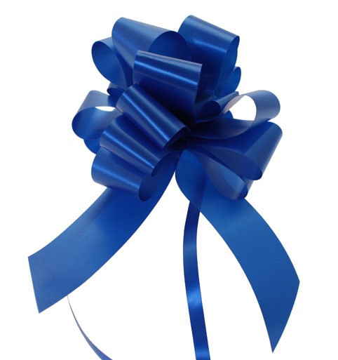 Royal Blue Single Pull Bow (31mm)