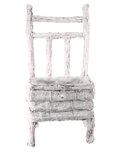 White Chair Planter (40cm) White Chair Planter (40cm)