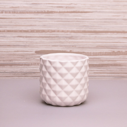 White Pineapple Ceramic Pot 10.8cm White Pineapple Ceramic Pot 10.8cm