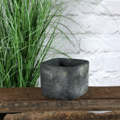 Grey Zen Ceramic Flowerpot 11cm Grey Zen Ceramic Flowerpot 11cm