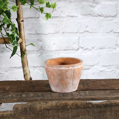 Rustic Ceramic Flowerpot 10cm Rustic Ceramic Flowerpot 10cm