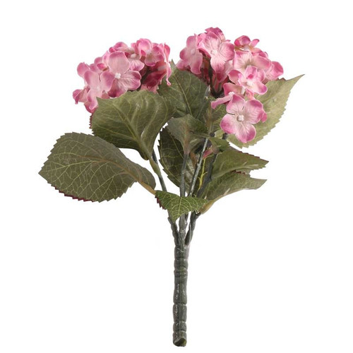 Pink Hydrangea Bush (22 x 17 x 9cm) Pink Hydrangea Bush (22 x 17 x 9cm)