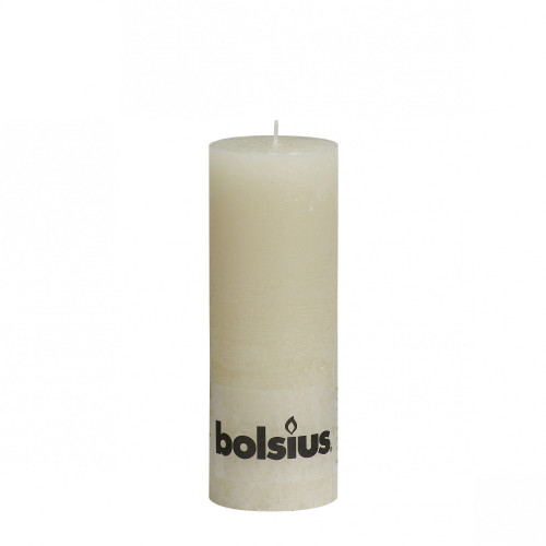 Ivory Bolsius Candle (190x68mm) (BT 65 hours) Ivory Bolsius Candle (190x68mm) (BT 65 hours)