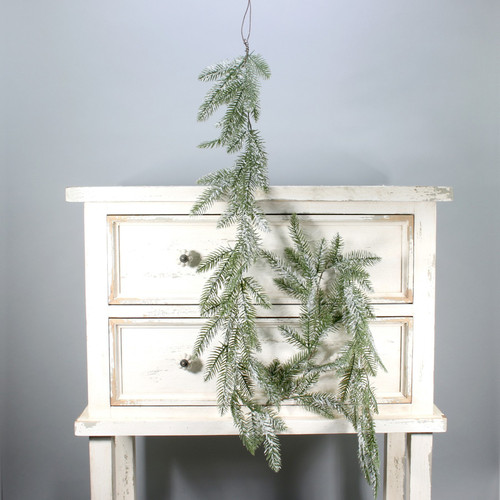 180cm Pine Garland with Glitter 180cm Pine Garland with Glitter