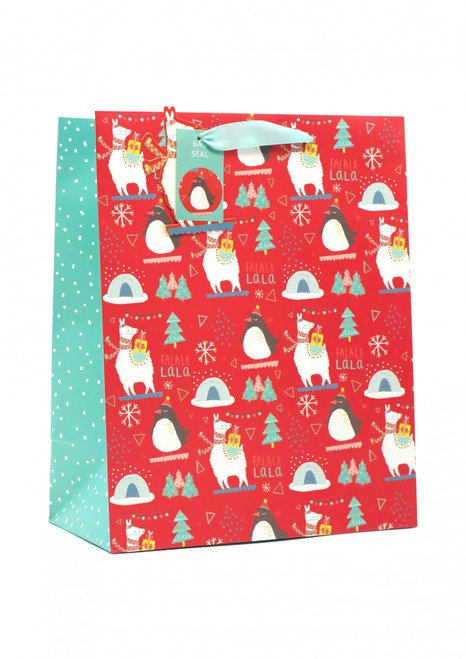 Llama & Penguin Large Bag Llama & Penguin Large Bag