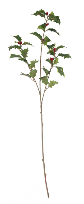 63cm Green Holly Spray 63cm Green Holly Spray