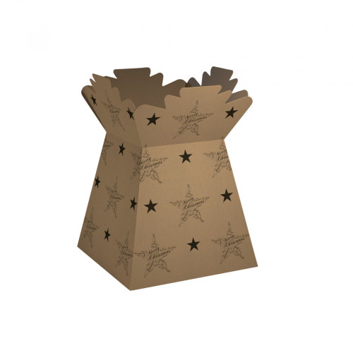 Natural Kraft Seasonal Greetings Living Vases (x30) Natural Kraft Seasonal Greetings Living Vases (x30)