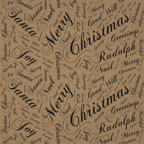 Nat Kraft Seasonal Greetings Paper 50cm Nat Kraft Seasonal Greetings Paper 50cm