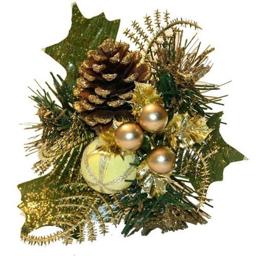 Gold Christmas Pick Gold Christmas Pick