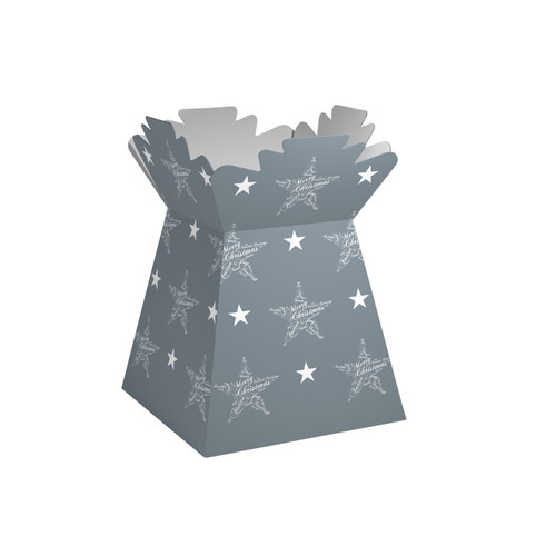 Grey Seasonal Greetings Living Vase (x30) Grey Seasonal Greetings Living Vase (x30)