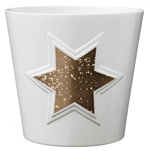 Magic Copper Star Ceramic Pot (14cm) Magic Copper Star Ceramic Pot (14cm)