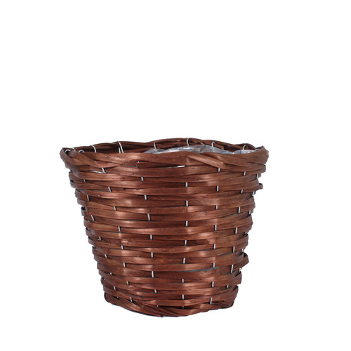 Round Woodhouse Nut Brown Basket 25cm Round Woodhouse Nut Brown Basket 25cm