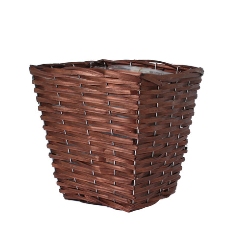 Square Woodhouse Nut Brown Basket 25cm Square Woodhouse Nut Brown Basket 25cm