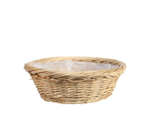 Round Full Willow Basket (30.5cm) Round Full Willow Basket (30.5cm)
