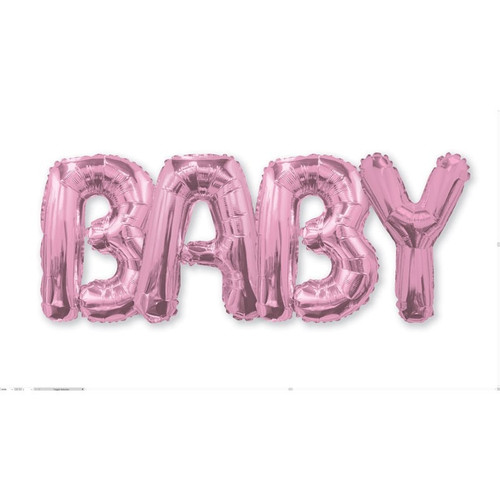 Pink Baby Balloon Bouquet (14 Inch) Pink Baby Balloon Bouquet (14 Inch)