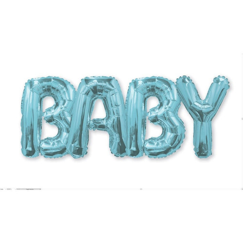 Blue Baby Balloon Bouquet (14 Inch) Blue Baby Balloon Bouquet (14 Inch)