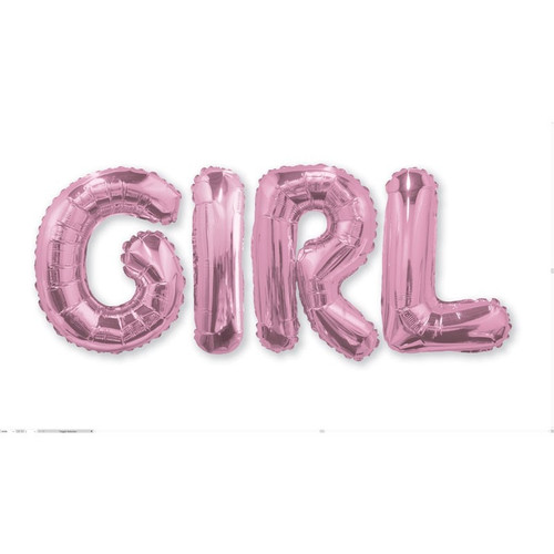 Pink Girl Balloon Bouquet (14 Inch) Pink Girl Balloon Bouquet (14 Inch)