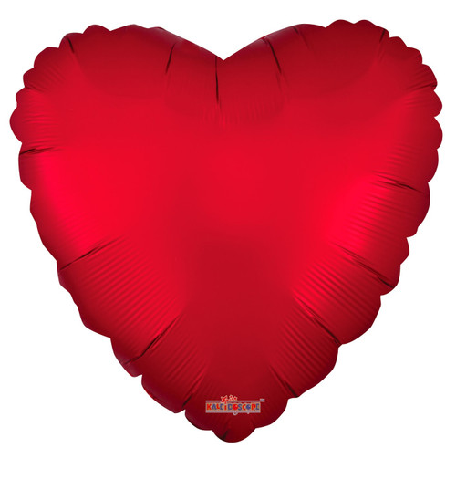 Solid Matt Heart Balloon Red (18 inch) Solid Matt Heart Balloon Red (18 inch)