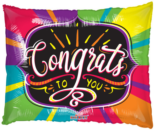 Congrats Supershape Balloon Congrats Supershape Balloon