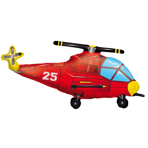 Helicopter Super Shape Foil Balloon Helicopter Super Shape Foil Balloon