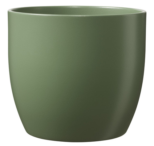 Moss Green Basel Fashion Pot (14cm) Moss Green Basel Fashion Pot (14cm)