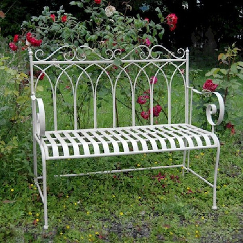 Cream Kings Gothic Bench