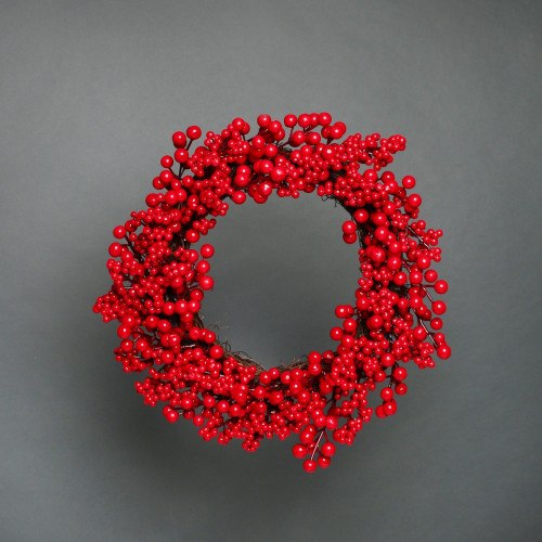 Red Berry and Leaf Wreath Red Berry and Leaf Wreath