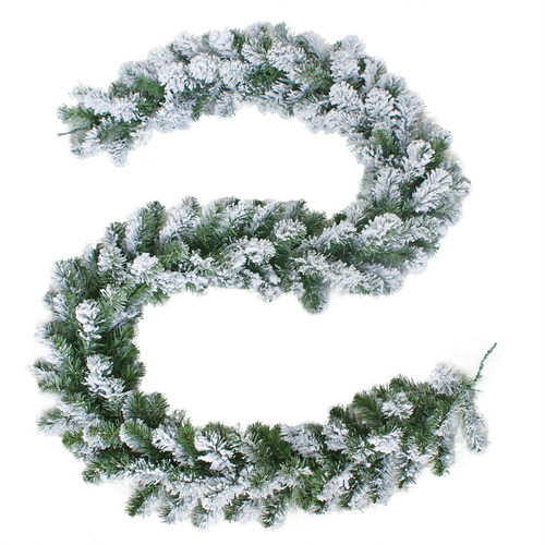 Oak Creek Flocked Garland (9 ft) Oak Creek Flocked Garland (9 ft)