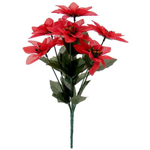Red Poinsettia Bush (x7) Red Poinsettia Bush (x7)