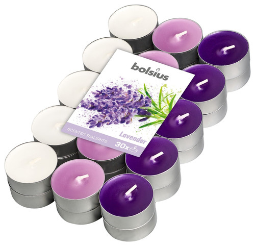 Fragranced Tealight Lavender (Pack of 30) Fragranced Tealight Lavender (Pack of 30)