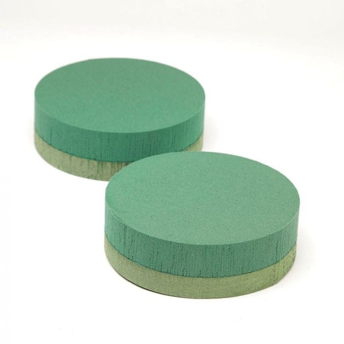 7 inch Oasis Floral Foam Posy Pad (2 pack) 7 inch Oasis Floral Foam Posy Pad (2 pack)