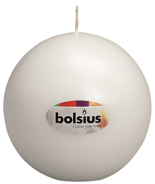 Bolsius White Ball Candle (70mm) Bolsius White Ball Candle (70mm)