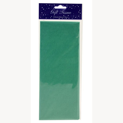 Dark Green Tissue Paper 5pk Dark Green Tissue Paper 5pk
