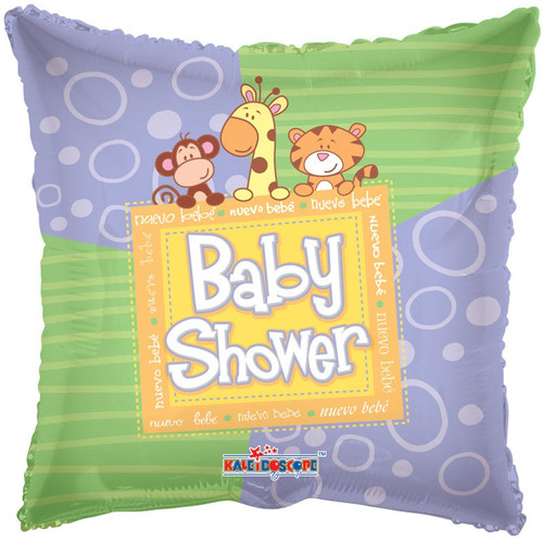 Cute Animals Baby Shower Balloon Cute Animals Baby Shower Balloon