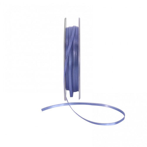 Cornflower Blue Satin Ribbon 3mm Cornflower Blue Satin Ribbon 3mm