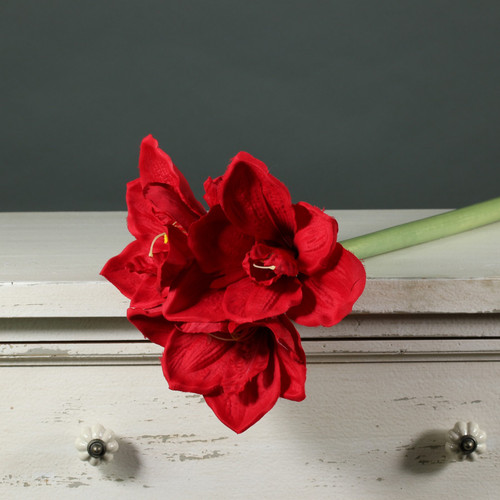 Amaryllis Spray Red (60cm) Amaryllis Spray Red (60cm)