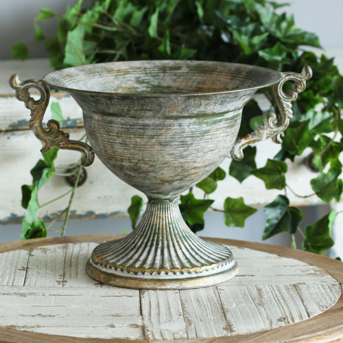 Brocante Fluted Scroll Bowl Silver (33cm) Brocante Fluted Scroll Bowl Silver (33cm)