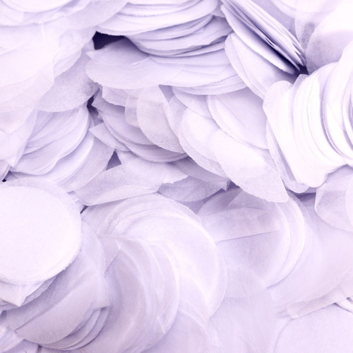 White Paper Dots Confetti White Paper Dots Confetti