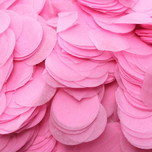Baby Pink Paper Dots Confetti Baby Pink Paper Dots Confetti