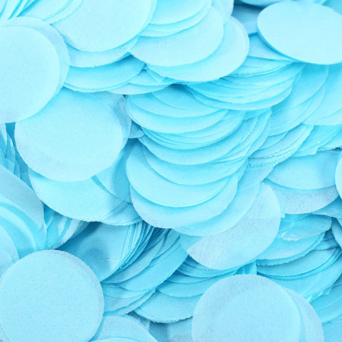 Baby Blue Paper Dots Confetti Baby Blue Paper Dots Confetti