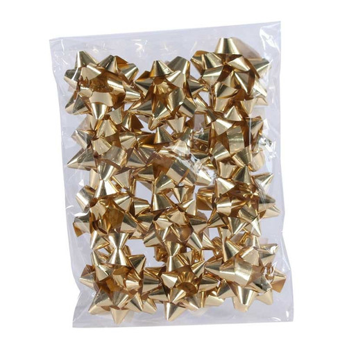Metallic Gold Mini Bows x 12 Metallic Gold Mini Bows x 12