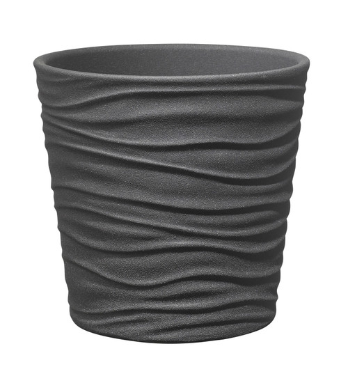 Sonora Ceramic Pot Anthracite Stone Effect (7cm) Sonora Ceramic Pot Anthracite Stone Effect (7cm)