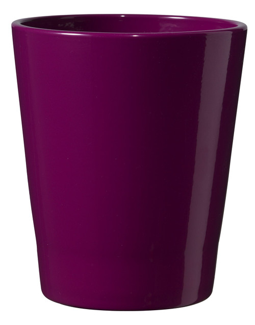 Merina Candy Ceramic Pot Shiny Blackberry (15cm) Merina Candy Ceramic Pot Shiny Blackberry (15cm)