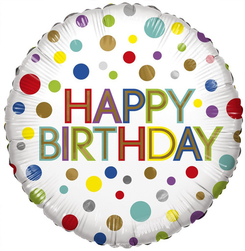 Eco Balloon - Happy Birthday (18 Inch) Eco Balloon - Happy Birthday (18 Inch)