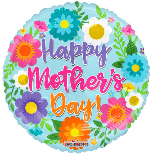 Colourful Flowers Mothers day Balloon Colourful Flowers Mothers day Balloon