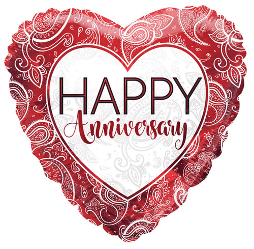 ECO Balloon - Anniversary Ornaments Ruby (18 Inch) ECO Balloon - Anniversary Ornaments Ruby (18 Inch)