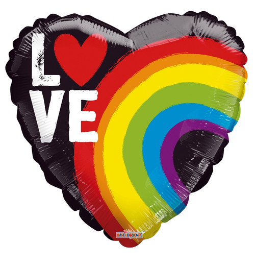 Love Rainbow Balloon - 18 Inch Love Rainbow Balloon - 18 Inch
