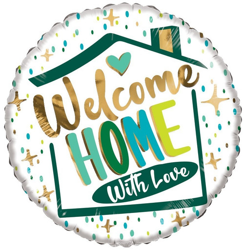 ECO Balloon - Welcome Home With Love (18 Inch) ECO Balloon - Welcome Home With Love (18 Inch)