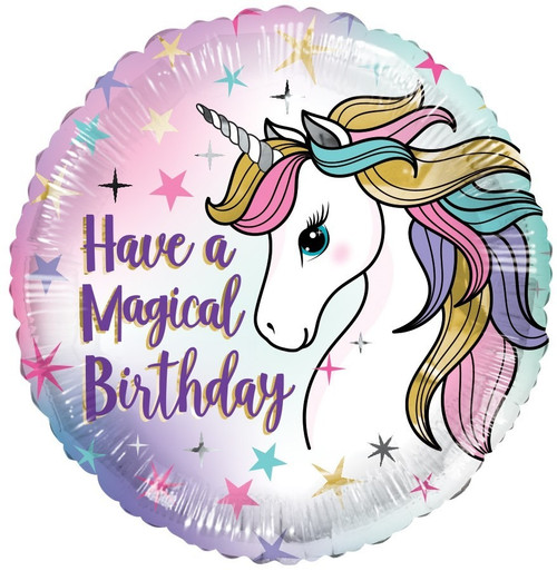ECO Balloon - Have A Magical Bday Unicorn (18 Inch) ECO Balloon - Have A Magical Bday Unicorn (18 Inch)